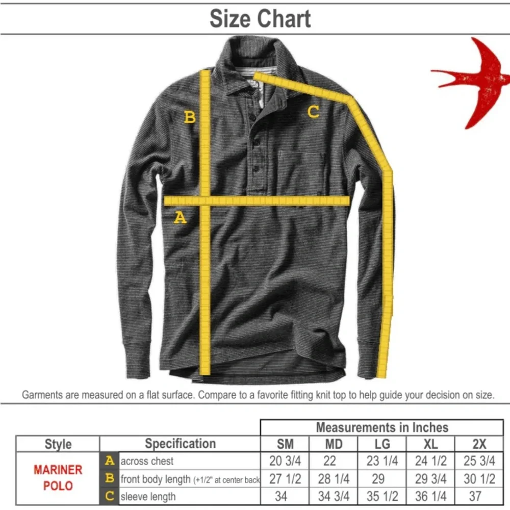 Relwen Dark Navy Mariner Polo - Picture 3 of 3